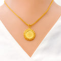 Elegant Ritzy Coin Pendant