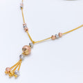 Attractive Multi-Color Orb Necklace