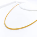 Thin Dragon 22k Gold Chain