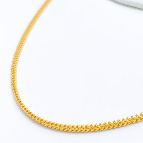 Thin Fox 22k Gold Chain