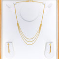 22k-gold-Sophisticated Mini Orb Necklace Set