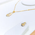 22k-gold-graceful-graduating-bubble-accented-set