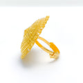 gold-decorative-graduated-flower-accented-statement-ring