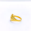 Mod Bright Triangle Ring