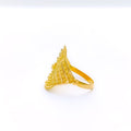 High Finish Oval 22k Gold Ring