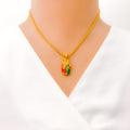 22k-gold-lovely-multi-color-pendant