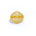 Refined Marquise Jali Ring