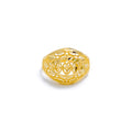 Dapper Leafy Gold 22k Gold Ring