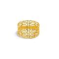 Gorgeous Wide Cutout Ring