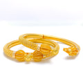 Luxurious Elevated Pipe Bangles