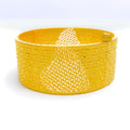 Upscale Studded Heart Bangle