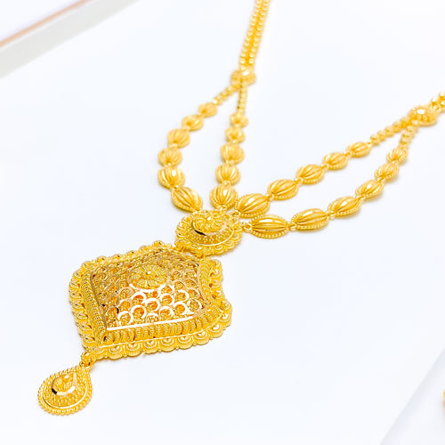 22k-gold-refined-stunning-netted-dangling-set