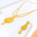 22k-gold-magnificent-reflective-round-floral-long-set