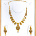 Special Vintage Floral 22k Gold Necklace Set