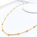 Chic Orb Chain - 18", 20", 22" 22k Gold