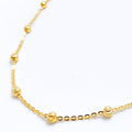 Chic Orb Chain - 18", 20", 22" 22k Gold