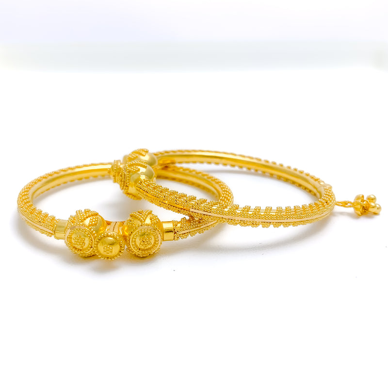 22k-gold-bold-textured-baby-bangles