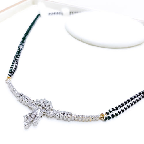 Regal Vintage Diamond + 18k Gold Mangal Sutra