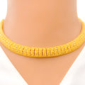 Mod Shiny Slender Necklace Set