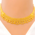 Decorative Delightful Laced Necklace Set