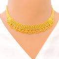 Decorative Delightful Laced Necklace Set