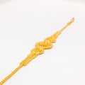 22k-gold-decorative-triple-flower-bracelet