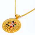 22k-gold-majestic-meenakari-tasteful-pendant