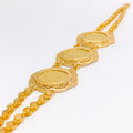 21k-gold-extravagant-triple-flower-bracelet