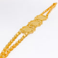 21k-gold-reflective-stately-dual-chain-bracelet