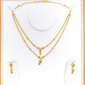 Classy Hanging Two-Lara Necklace Set