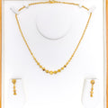 Delicate Faceted Bead Necklace Set