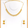 Traditional High Finish Tassel Necklace Set