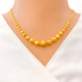 Delicate Faceted Bead Necklace Set