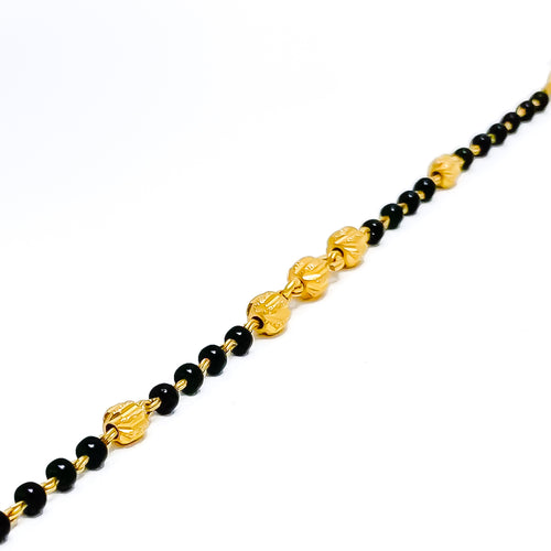 22k-Sophisticated Orb Baby Bracelet