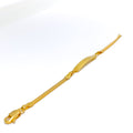 22k-Dressy Name Plate Baby Bracelet