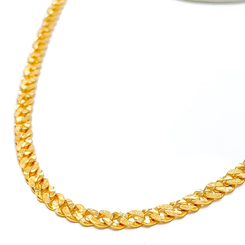 22k-gold-Iconic Bold Link Chain - 18"