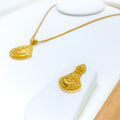 22k-gold-gorgeous-modest-pendant-set