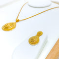 22k-gold-decadent-textured-pendant-set