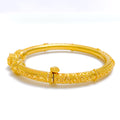 22k-gold-Intricate Festive Traditional Cuff