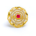 22k-gold-impressive-layered-halo-cz-statement-ring