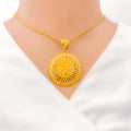 22k-gold-extravagant-floral-pendant-set