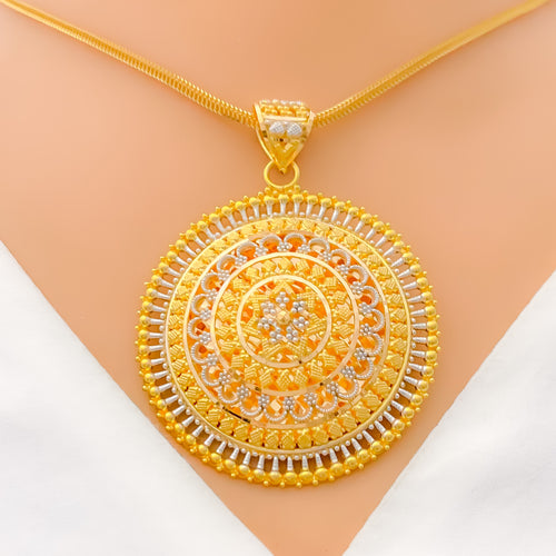 22k-gold-delightful-round-gold-pendant-set
