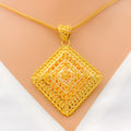 22k-gold-decadent-striped-square-pendant-set