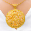 22k-gold-grand-radiant-round-traditional-pendant-set