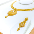 Lovely Traditional Crescent Necklace Set