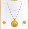 22k-gold-intricate-festive-floral-pendant-set