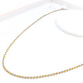 22k-gold-Upscale Shimmering Chic Chain - 16"