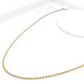 22k-gold-Upscale Shimmering Chic Chain - 18"