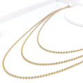 22k-gold-Upscale Shimmering Chic Chain - 20"