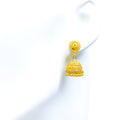 22k-gold-textured-beaded-jhumki-earrings